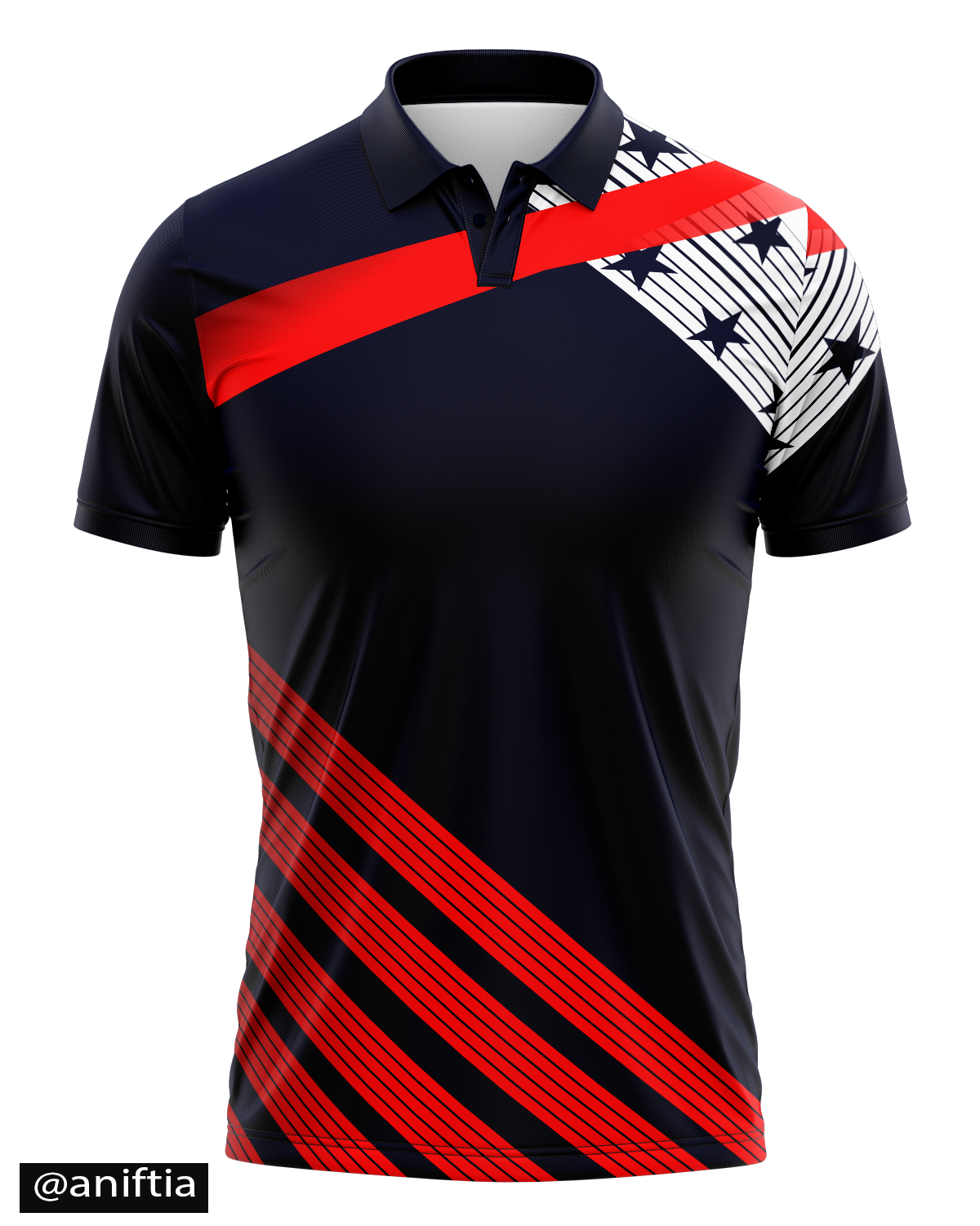 Cricket Jersey Design Modern Pattern